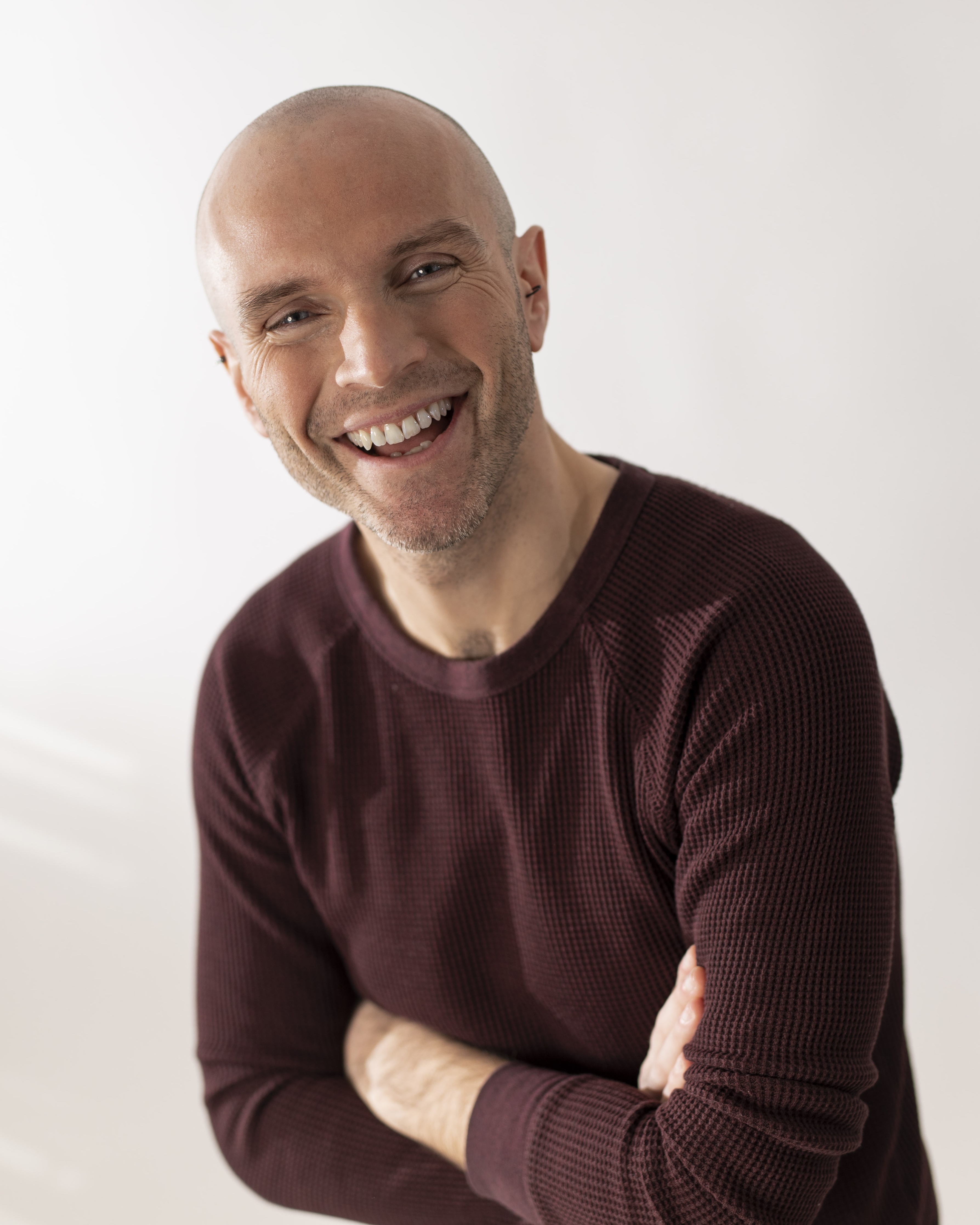 Photo of voiceover artist Tadhg Hickey